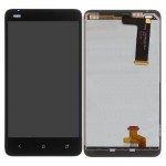 Lcd With Touch Screen For Htc One Sc T528t White By - Maxbhi Com