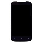 Lcd With Touch Screen For Lenovo A370 Black By - Maxbhi Com