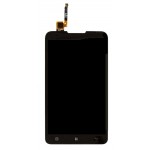 Lcd With Touch Screen For Lenovo A590 Black By - Maxbhi Com
