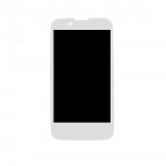 Lcd With Touch Screen For Lenovo A668t White By - Maxbhi Com