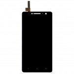 Lcd With Touch Screen For Lenovo A708t White By - Maxbhi Com