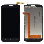 Lcd With Touch Screen For Lenovo A860e White By - Maxbhi Com