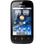 LCD with Touch Screen for Lenovo A390E - Black