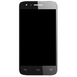 Lcd With Touch Screen For Alcatel One Touch Flash Mini 4031d Black By - Maxbhi Com