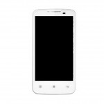 Lcd With Touch Screen For Lenovo A630t White By - Maxbhi Com