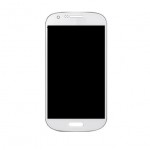 Lcd With Touch Screen For Samsung I8703 White By - Maxbhi Com