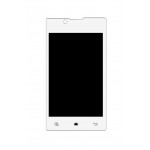 Lcd With Touch Screen For Hitech Amaze S305 White By - Maxbhi.com