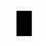 Lcd With Touch Screen For Hitech Amaze S3 White By - Maxbhi.com