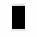 Lcd With Touch Screen For Intex Aqua Amoled White By - Maxbhi Com