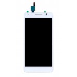 Lcd With Touch Screen For Intex Cloud M6 White By - Maxbhi Com