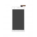 Lcd With Touch Screen For Karbonn Titanium S3 White By - Maxbhi.com