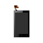 Lcd With Touch Screen For Lava Iris 100 Lite Black By - Maxbhi.com