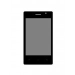 Lcd With Touch Screen For Lava Iris 325 Style Black By - Maxbhi.com