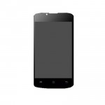 Lcd With Touch Screen For Lava Iris 348 White By - Maxbhi Com