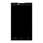 Lcd With Touch Screen For Lava Iris 404s Silver By - Maxbhi Com