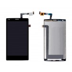 Lcd With Touch Screen For Lava Iris Alfa Black By - Maxbhi Com