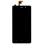 Lcd With Touch Screen For Micromax Unite 3 Black By - Maxbhi Com