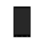 Lcd With Touch Screen For Spice M6125 Black By - Maxbhi.com