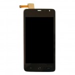 Lcd With Touch Screen For Tecno Y4 Black By - Maxbhi Com