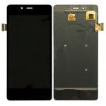 Lcd With Touch Screen For Wiko Highway Pure 4g Black Bleen By - Maxbhi Com