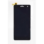 Lcd With Touch Screen For Wiko Highway Pure 4g Black Gold By - Maxbhi.com