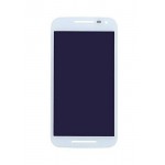 Lcd With Touch Screen For Motorola Moto G Turbo White By - Maxbhi.com