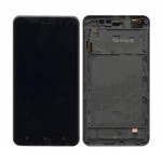 Lcd With Touch Screen For Intex Aqua Air Black By - Maxbhi Com