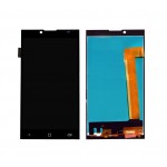 Lcd With Touch Screen For Panasonic P66 Mega Blue By - Maxbhi Com