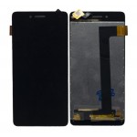 Lcd With Touch Screen For Intex Aqua Freedom Black By - Maxbhi Com