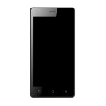 Lcd With Touch Screen For Zen Admire 1 Black By - Maxbhi.com