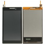 Lcd With Touch Screen For Lenovo Tab 2 A720 Black By - Maxbhi Com