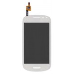 Lcd With Touch Screen For Samsung Galaxy Exhibit T599 White By - Maxbhi Com