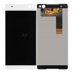 Lcd With Touch Screen For Sony Xperia C5 Ultra Dual White By - Maxbhi Com