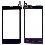Touch Screen Digitizer For Lava Iris 465 Black By - Maxbhi Com