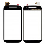 Touch Screen Digitizer For Motorola Moto E Dual Sim 2nd Gen Black By - Maxbhi Com