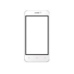 Touch Screen Digitizer For Iball Andi 4 5 Ripple 2g White By - Maxbhi Com