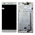 Lcd With Touch Screen For Intex Aqua Ace Mini White By - Maxbhi Com