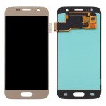 Lcd With Touch Screen For Samsung Galaxy S7 Gold By - Maxbhi Com