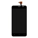 Lcd With Touch Screen For Intex Cloud 4g Smart Black By - Maxbhi.com