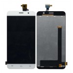 Lcd With Touch Screen For Intex Cloud 4g Smart White By - Maxbhi Com