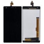 Lcd With Touch Screen For Lava Pixel V2 Blue By - Maxbhi Com