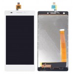 Lcd With Touch Screen For Lava Pixel V2 White By - Maxbhi Com