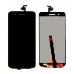 Lcd With Touch Screen For Micromax Canvas Juice 4g Q461 Black By - Maxbhi Com