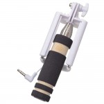 Mini Selfie Stick for Samsung X210 - With Aux Cable - Maxbhi.com