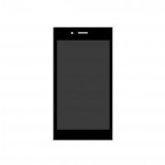 LCD with Touch Screen for Spice Xlife 410 3G White