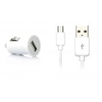 Car Charger for Karbonn K210 with USB Cable