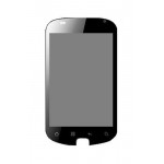 Lcd With Touch Screen For Celkon A67 Smartron Black By - Maxbhi.com