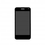 LCD with Touch Screen for Spice Mi-401 White