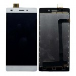 Lcd With Touch Screen For Intex Aqua Ace Ii White By - Maxbhi Com