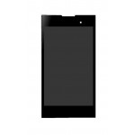 Lcd With Touch Screen For Intex Aqua A1 Black By - Maxbhi.com